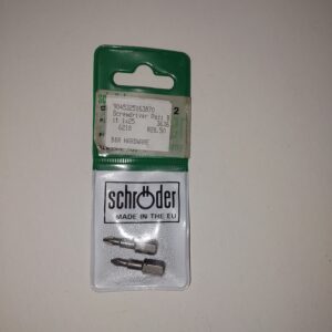 Bits (2) Schroder S/D Pozi Bit 1x25mm
