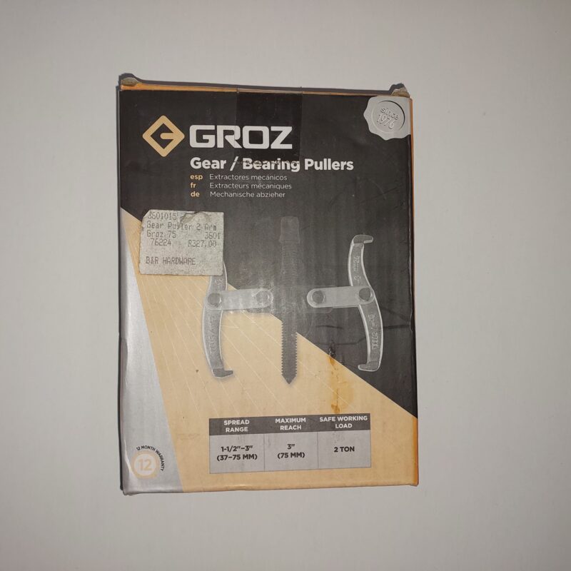 Groz Gear/Bearing Pullers 2 Arm