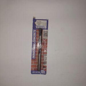 Industrial Concrete Drill bit 9,5mm Carded