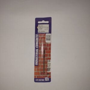 IC (3) Industrial Concrete Drill bit 3,5mm Carded