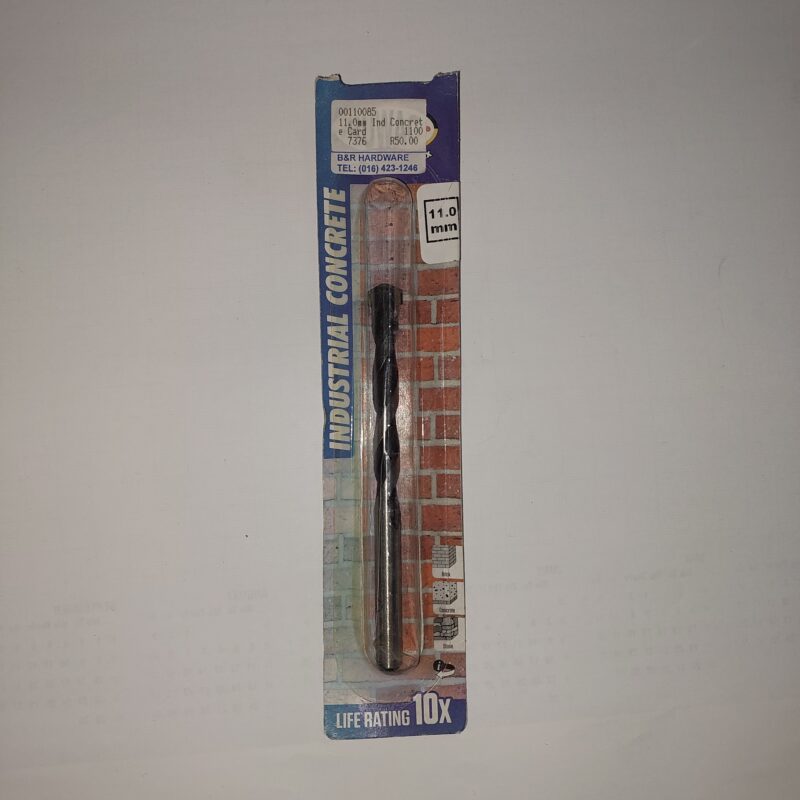 IC (6) Industrial Concrete Drill bit 11,0mm Carded