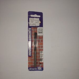 IC (7) Industrial Concrete Drill bit 7,5mm Carded