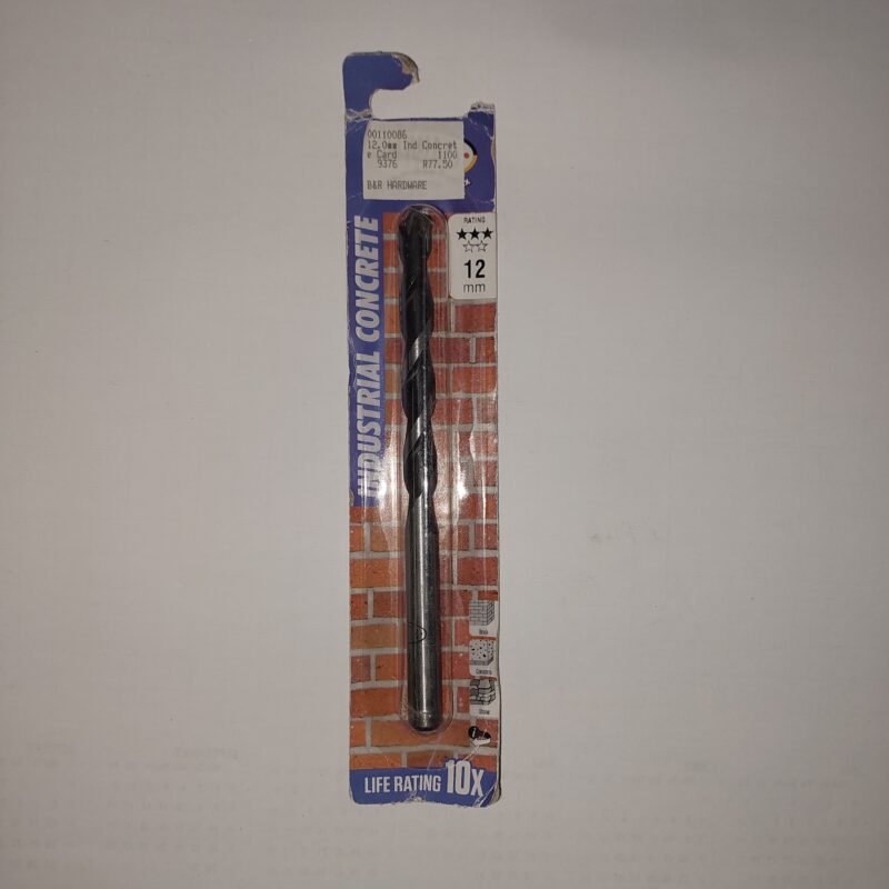 IC (9) Industrial Concrete Drill bit 12,0mm Carded