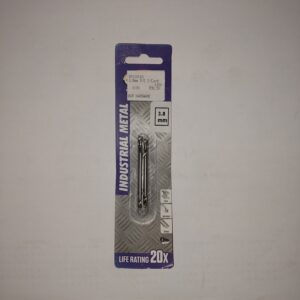 IM (14) Industrial Metal Drill bit 3,8mm Carded/2
