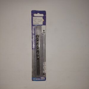 IM (4) Industrial Metal Drill bit 9,0mm Carded