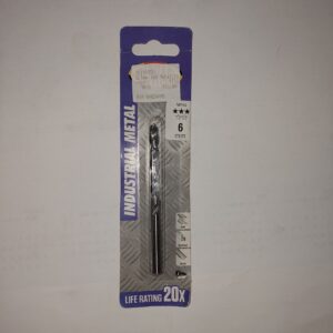 IM (5) Industrial Metal Drill bit 6,0mm Carded