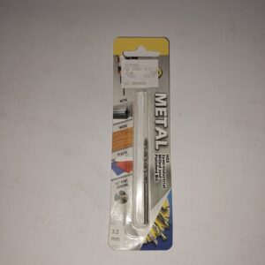 M (14) Metal Drill bit 3.2 mm Carded
