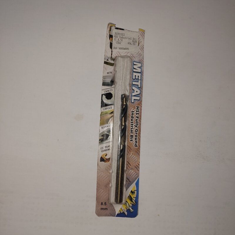 Metal Drill bit 8.5mm Carded