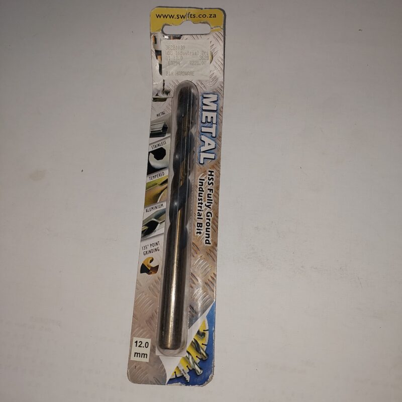 Metal Drill bit 12,0mm  Carded