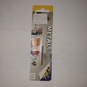 M (6) Metal Drill bit 1,5mm Carded