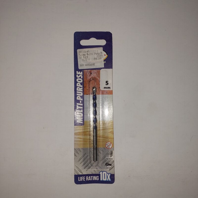 MP (5) Multi-Purpose Drill bit 5,0mm Carded