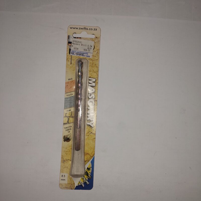 MRY (3) Masonry Drill bit 8,5mm