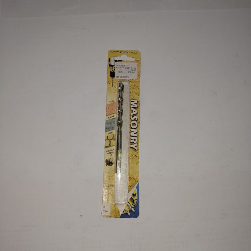 MRY (5) Masonry Drill bit 8,0mm