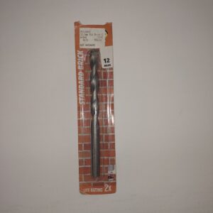 SB (2) Standard Brick Drill bit 12,0mm Carded