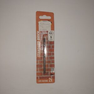 SB (5) Standard Brick Drill bit 5,0mm Carded