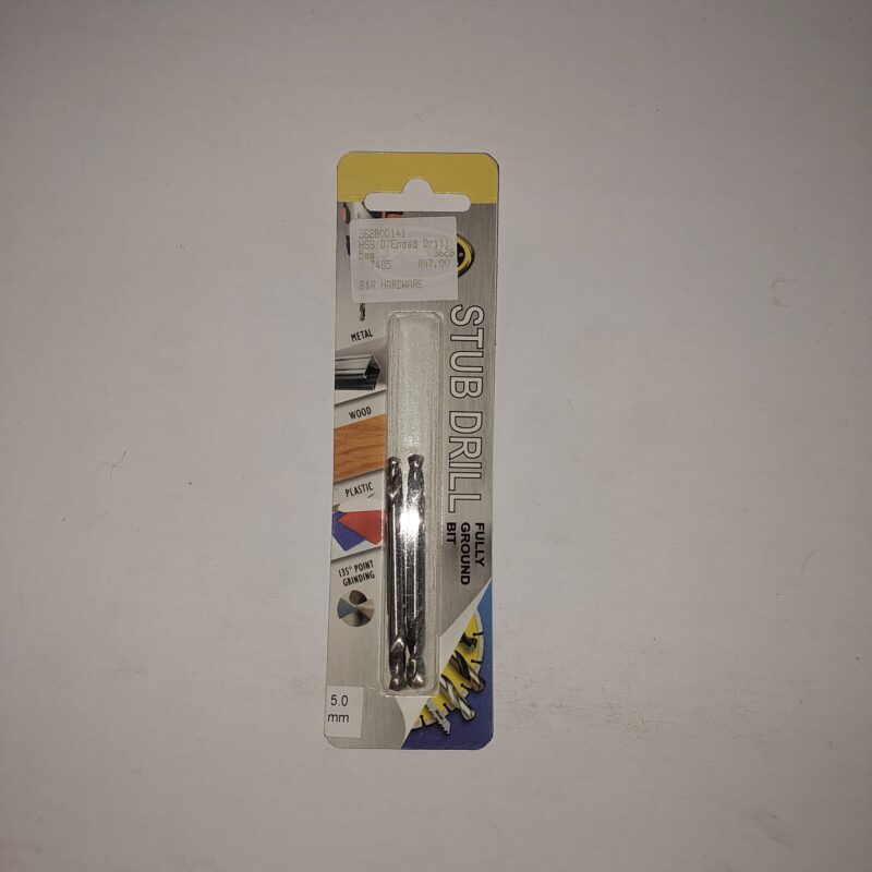 Stub Drill bit 5,0mm