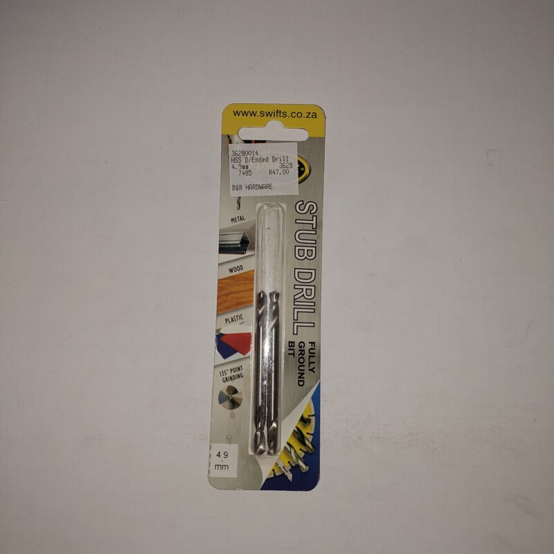 SD (7) Stub Drill bit 4,9mm