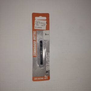 SM (15) Standard Metal Drill bit 3,0mm Carded