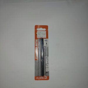 SM (2) Standard Metal Drill bit 8,0mm Carded