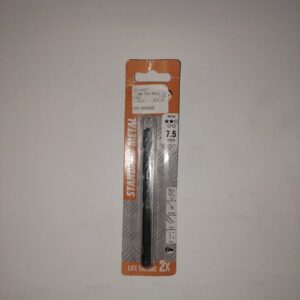 Standard Metal Drill bit 7,5mm Carded