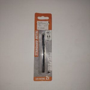Standard Metal Drill bit 5,5mm Carded