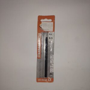 Standard Metal Drill bit 6,5mm Carded