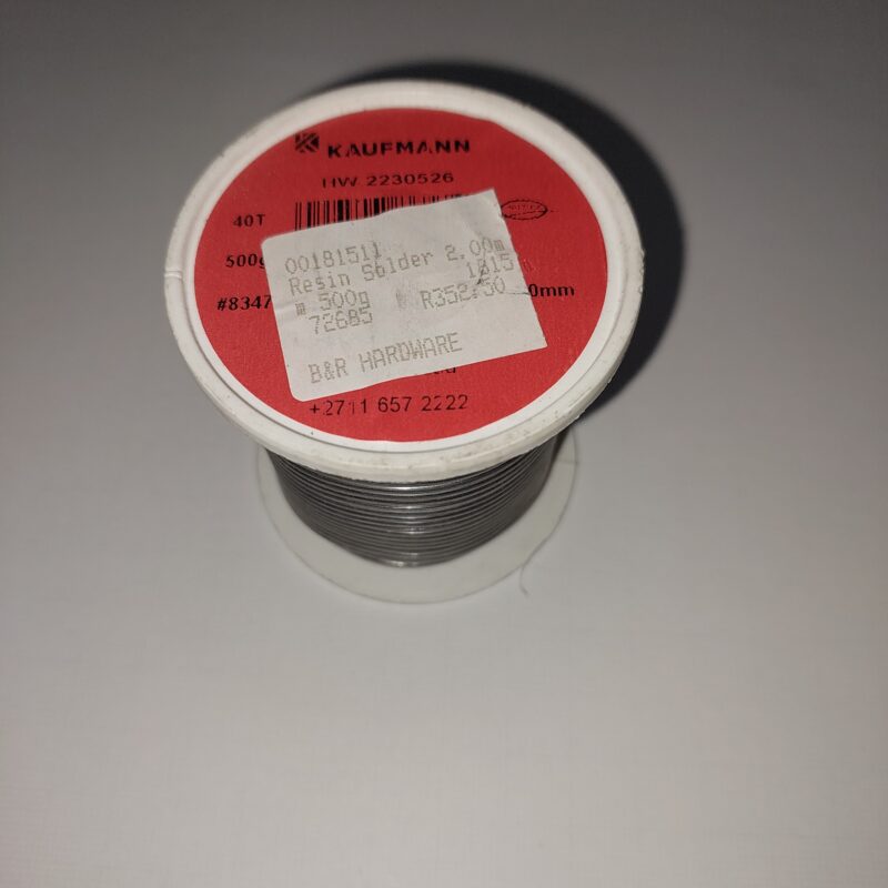 Soldering (13) Kaufmann Resin Solder 2.0mm 500g