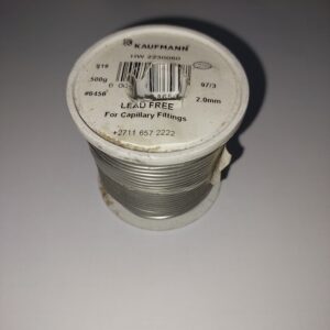 Soldering (15) Kaufmann Solid Solder 2.0mm 500g