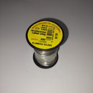 Soldering (24) Nasco plumbing solder 1.60mm 250g