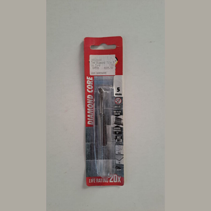 BRRR.37 Ruwag 5mm Diamond Tile Bit