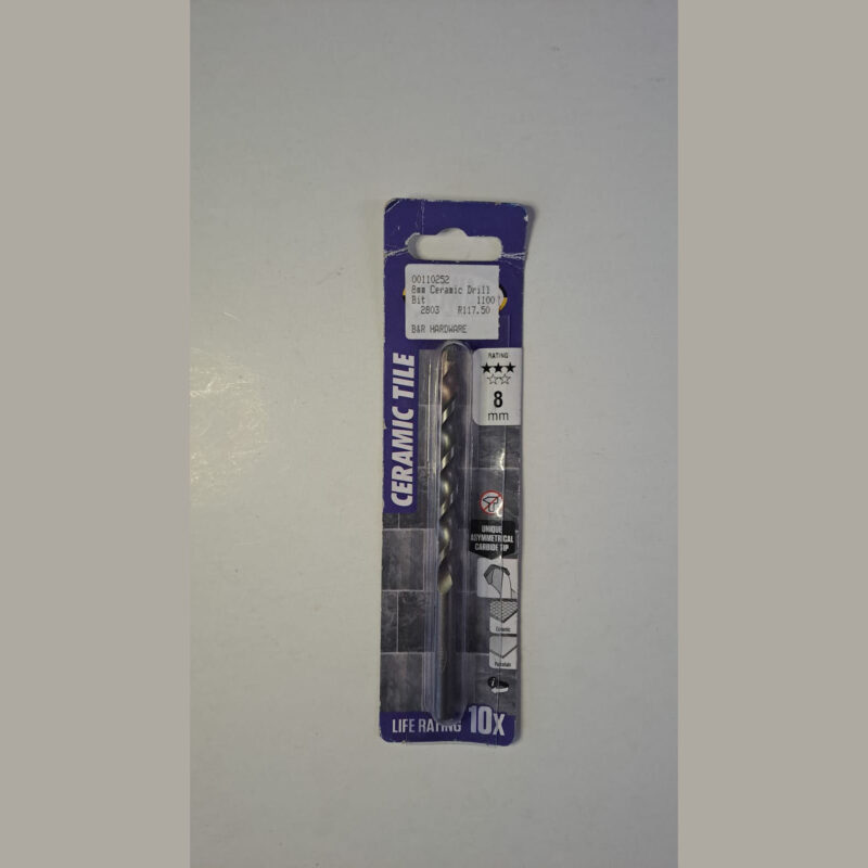 BRRR.44 Ceramic Tile Drill Bit 8mm